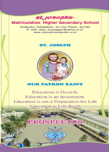 St.Joseph's E-Brochure 2018-2019